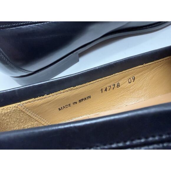 Mezlan Men’s Santander Navy Blue Dress Loafers Slip Ons Leather Size 11.5 N NIB main image 7